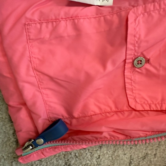 Piero Guidi NWOT S feather puffer vibrant pink ultra lux never worn - Picture 11 of 16